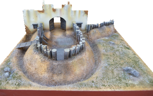 Décor Fort Alamo