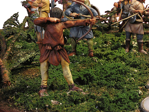 Figurine soldat carolingien